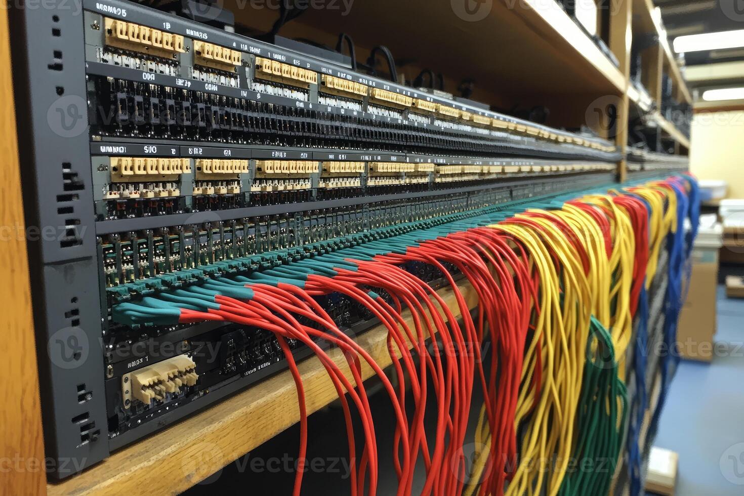 Network Rack and Server Room Setup (Patch Panels, Switches, UPS)